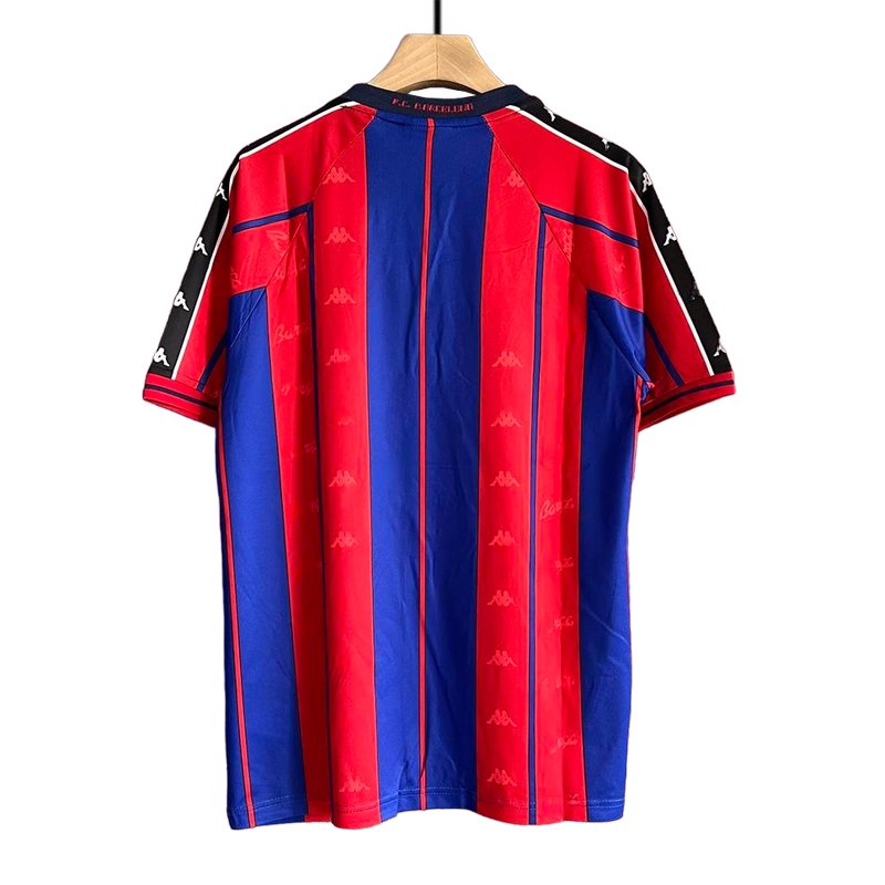 FC Barcelona Hjemmedrakt 1997-98 Retro Kortermet - Herre