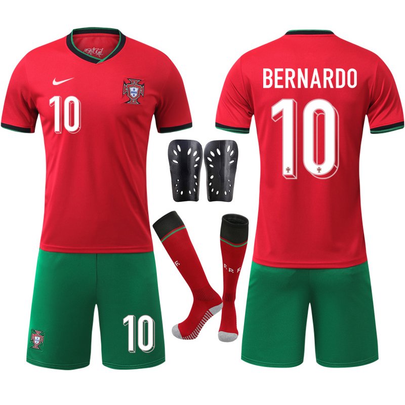 Bernardo 10 Portugal EURO 2024 Hjemmedrakt Kjøp Online