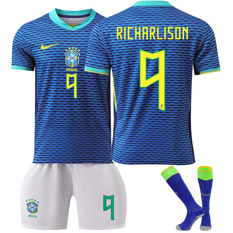 Copa America 2024 Kjøp Brasils Bortedrakt Nå Med Richarlison 9 trykk