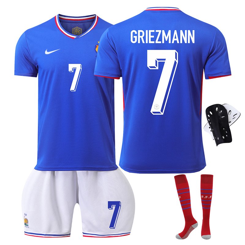 Griezmann 7 Frankrike hjemmedrakt til salgs for EURO 2024