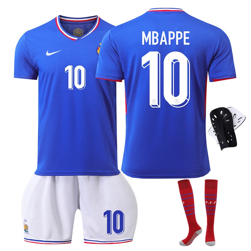 Kjøp Frankrike Mbappé 10 Hjemmedrakt til EURO 2024
