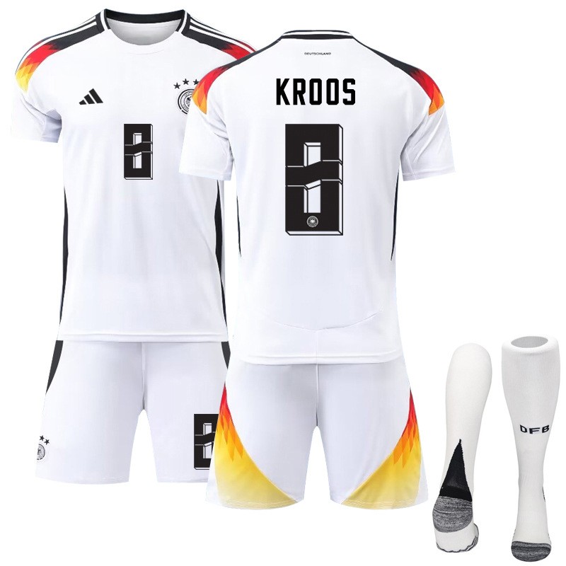 Tyskland EURO 2024 Hjemmedrakt med Kroos 8
