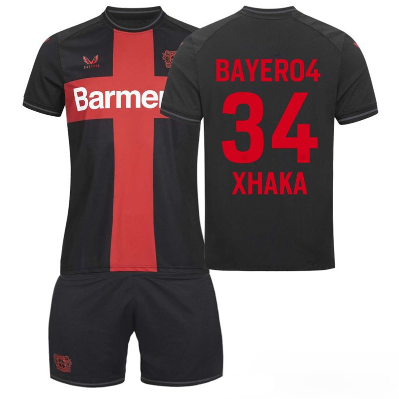 Bayer 04 Leverkusen 2023/24 Hjemmedrakt - XHAKA 34