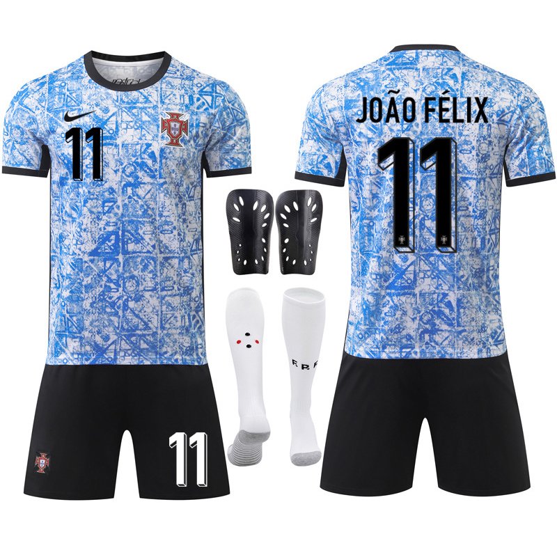 Kjøp Nå Portugal EURO 2024 Landslaget Bortedrakt - João Félix 11