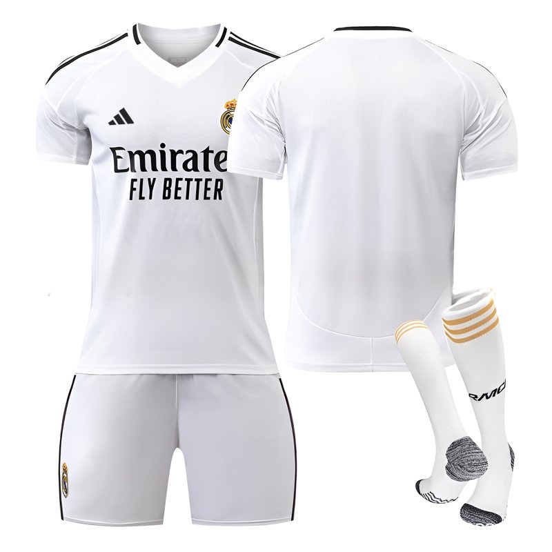 Real Madrid 2024/25 Hvit Hjemmedrakt for Herre