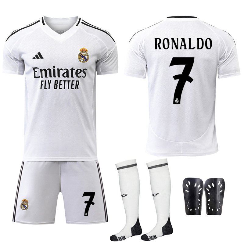 Real Madrid 24/25 Hjemmedrakt med Ronaldo nr 7