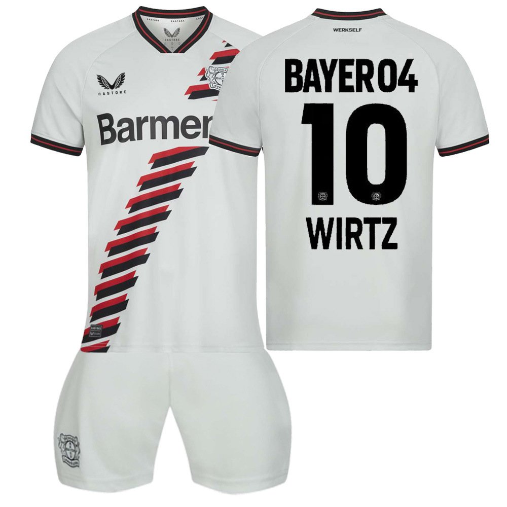 Sikre din WIRTZ 10 Bayer Leverkusen 2023/24 bortedraktsett nå