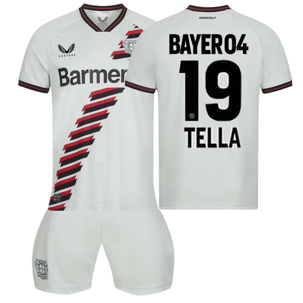 Spar stort på TELLA 19 Bayer Leverkusen Bortedrakt 2023/24