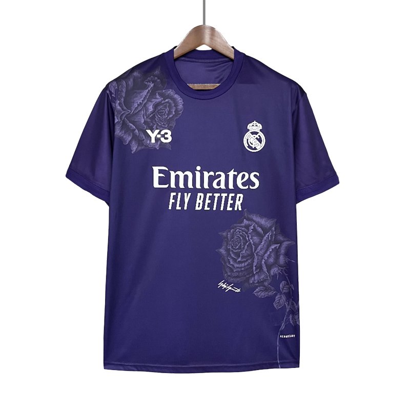 Y-3 x Real Madrid Fjerdedrakt 2023/24 Lilla Kortermet - Herre