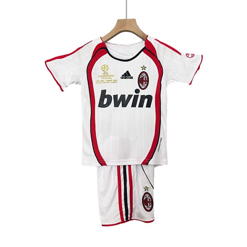 AC Milan Bortedrakt 2006/07 Barn Kortermet + Korte bukser