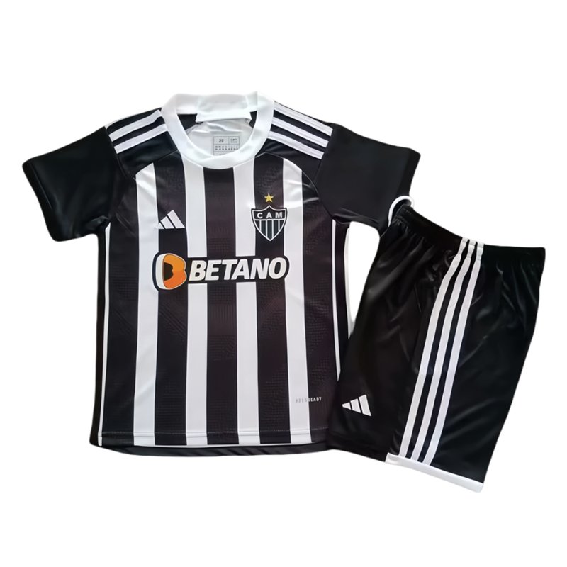 Atlético Mineiro Hjemmedrakt 2024/25 Barn Kortermet + Korte bukser