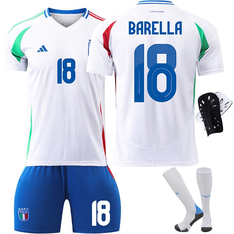 Kjøp din Barella 18 Italia Bortedrakt for 2024/25 sesongen
