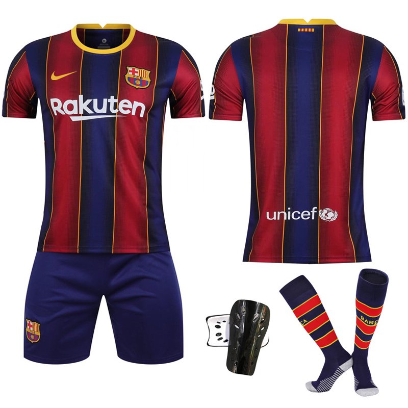 FC Barcelona Hjemmedrakt 2020/21 Retro Fotballdrakter