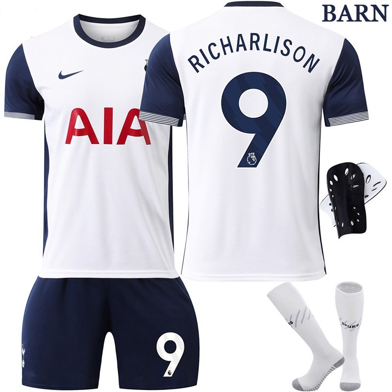 Fotballdrakter Barn Tottenham Hotspur Richarlison 9 Hjemmedrakt 2024-2025
