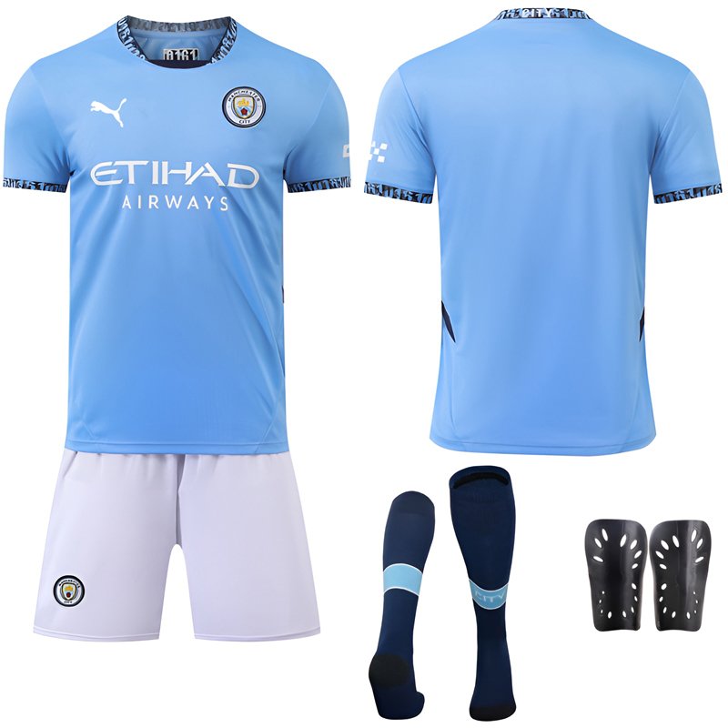 Kjøp draktsett Manchester City Hjemmedrakt 2024/25 for voksne