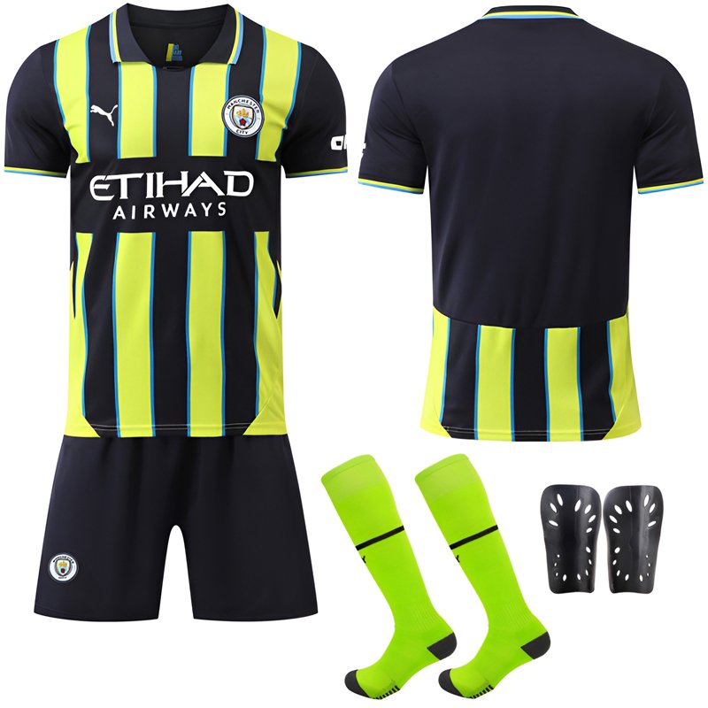 Skaff deg Manchester City 2024/25 bortedrakt med gratis frakt