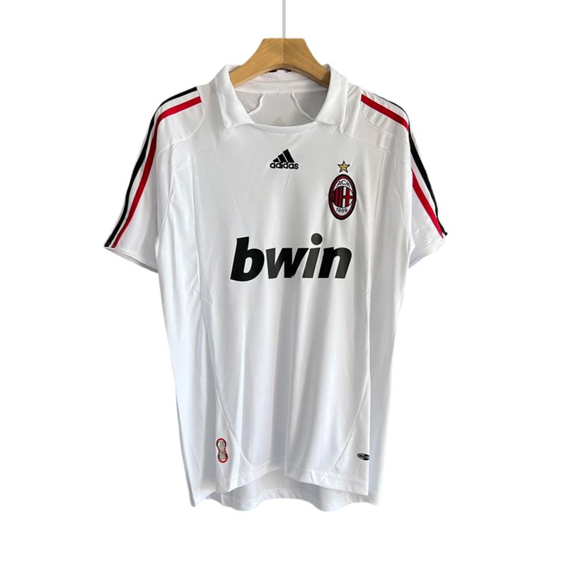 AC Milan Bortedrakt 2007/08 Retro drakter på nett