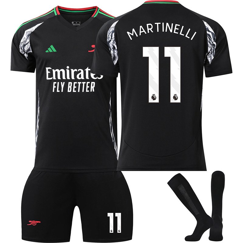 Arsenal FC Martinelli #11 Bortedrakt 24/25 Voksen