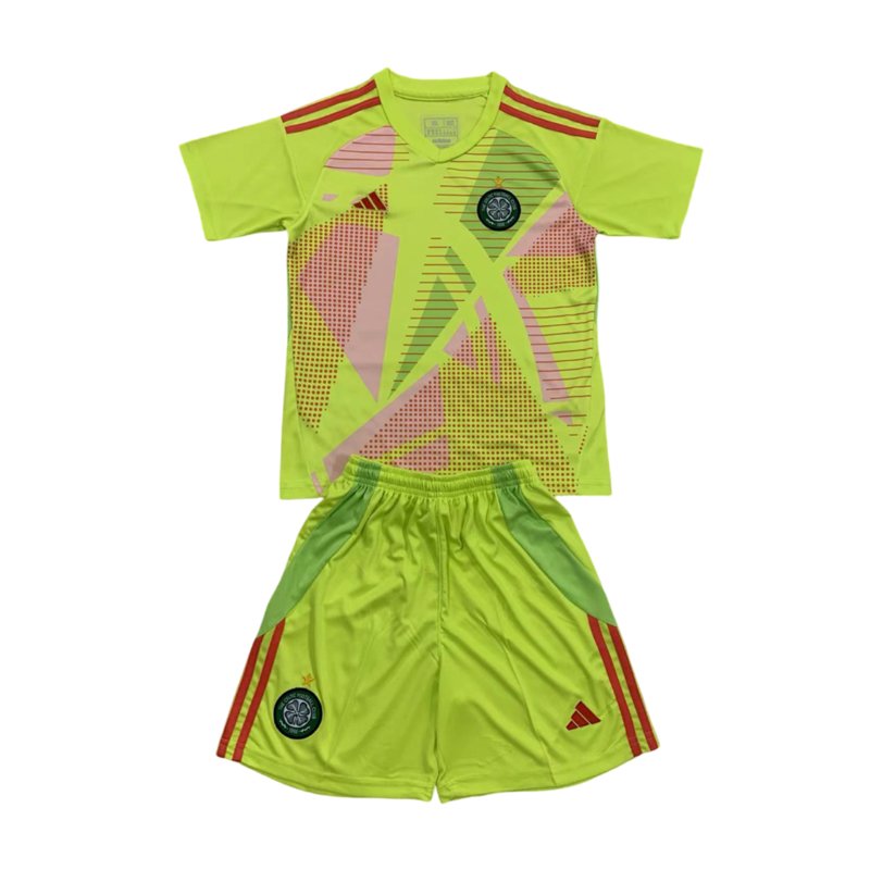 Billige Fotballdrakter Celtic FC 2024/25 Barn Keeperdrakt - Gul