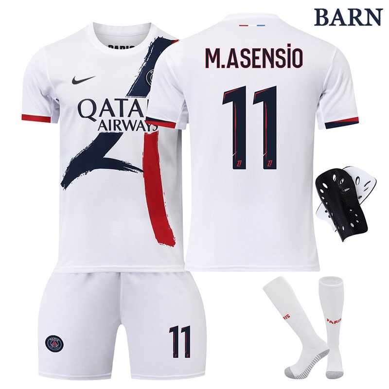 Kjøp Paris Saint-Germain 2024/25 bortedrakt for barn – M.Asensio 11