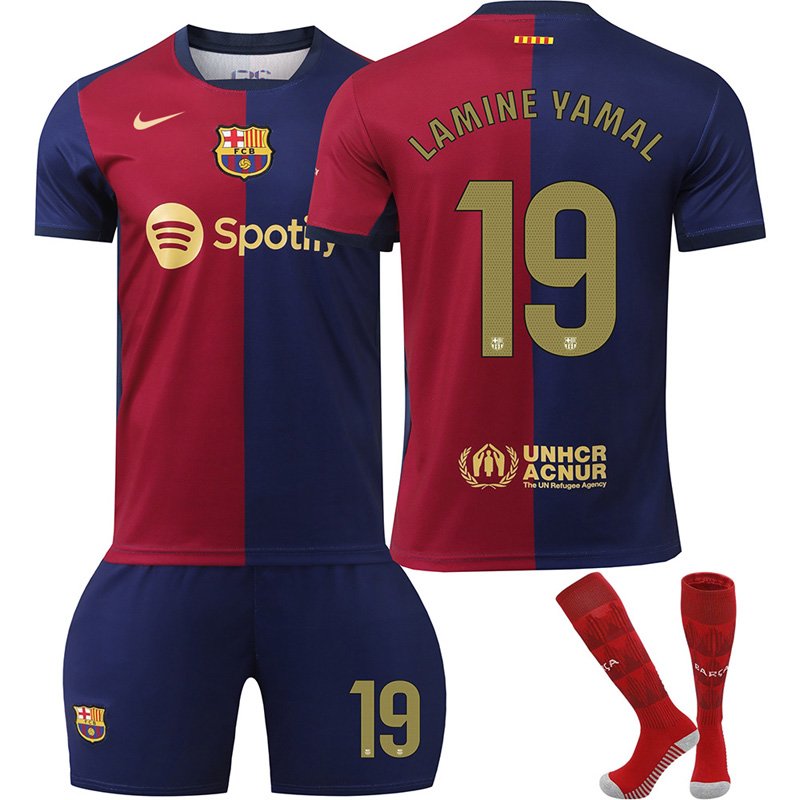 Lamine Yamal 19 FC Barcelona Hjemmedrakt 2024/25