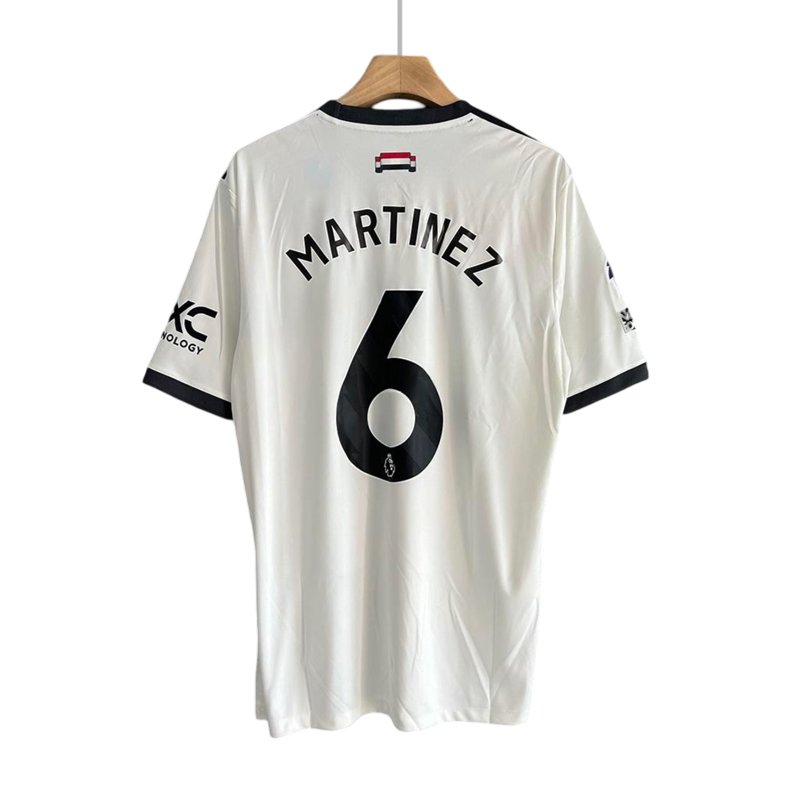 Man Utd 24/25 Tredje drakt Med Martinez 6 trykk