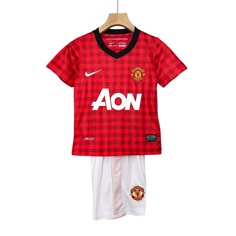 Manchester United retro drakt 2012-13 hjemme - barn