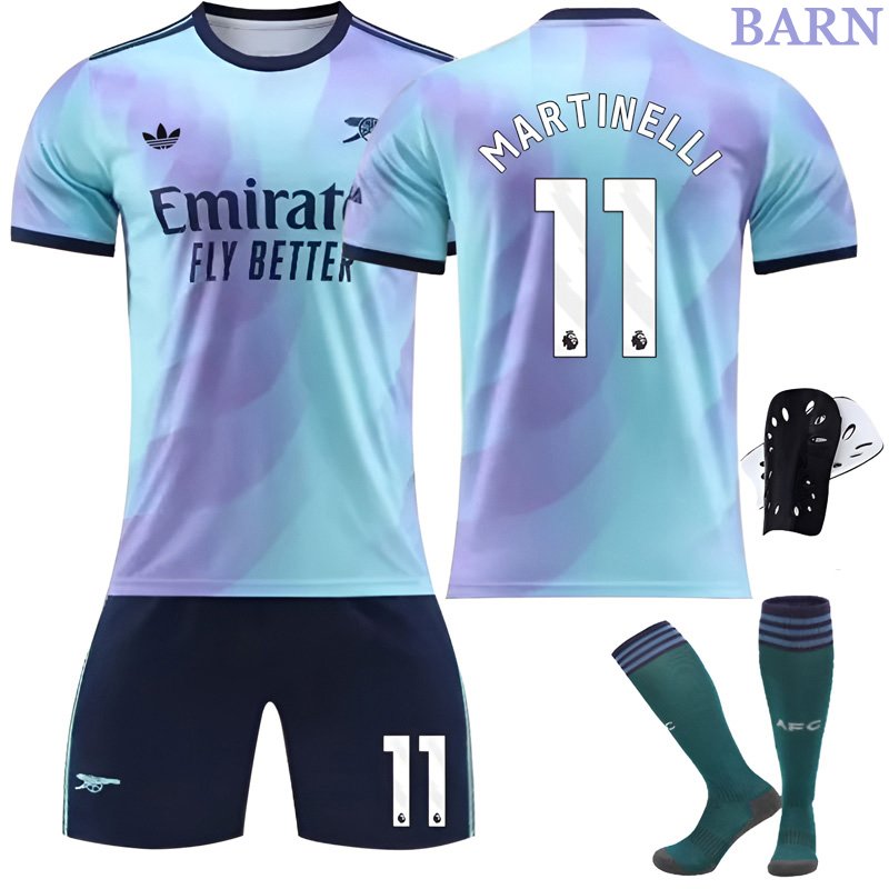 Martinelli 11 Arsenal 2024/25 Tredje barn fotballdrakt - beste prisen