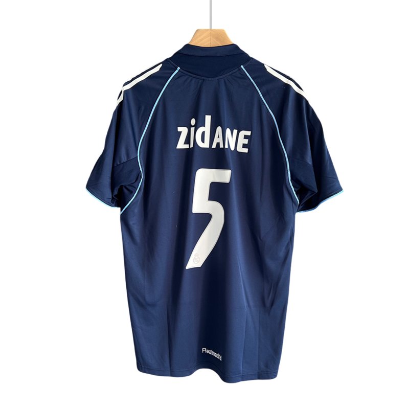 Retro Real Madrid bortedrakt 2005/06 med Zidane 5 trykk