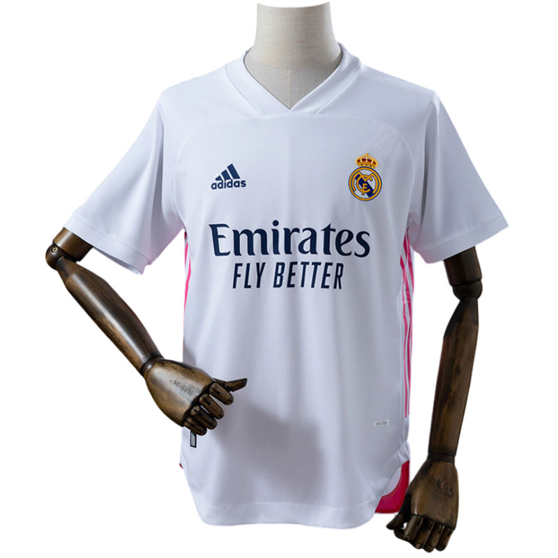 Real Madrid 201920 hjemmedrakt retro – herre fotballdrakt hvit