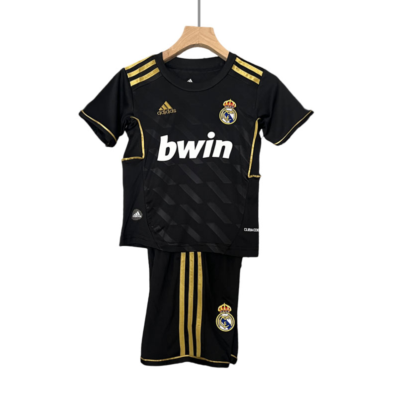 Retro Real Madrid 11-12 Barn Bortedrakt med shorts