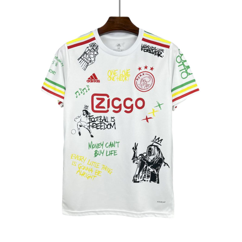 Ajax Amsterdam Bob Marley 40th drakt - hvit