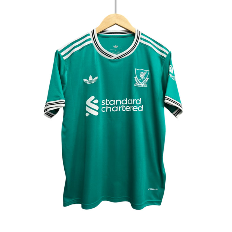 Liverpool 2025-26 tredje drakt herre - grønn fotballdrakt