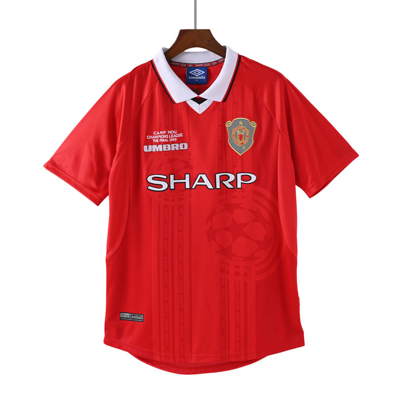 Manchester United Champions League Hjemmedrakt Retro 1999-2000