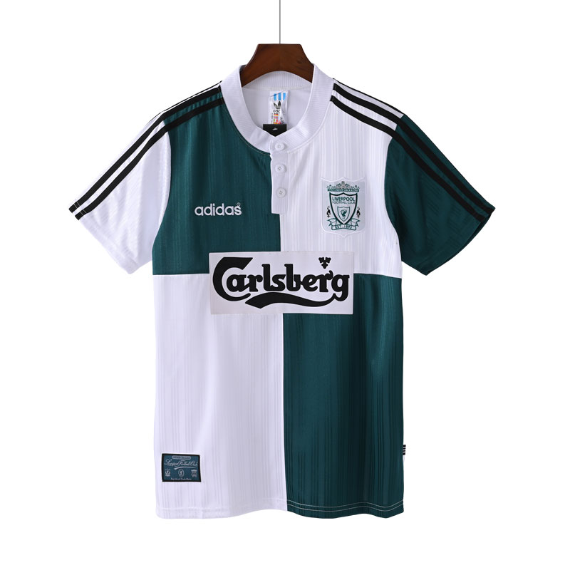 Retro Liverpool FC Bortedrakt fra 1995-96 sesongen