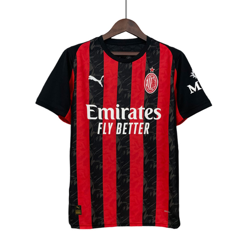 2025-26 AC Milan hjemme fotballdrakt til voksne menn
