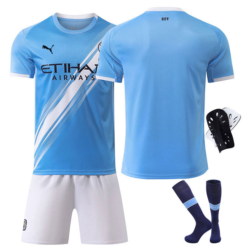 2025/26 Manchester City hjemmedraktsett til barn