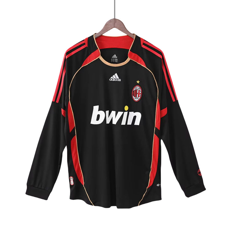 AC Milan Langermet Retro Fotballdrakt Tredjedrakt 2006/07