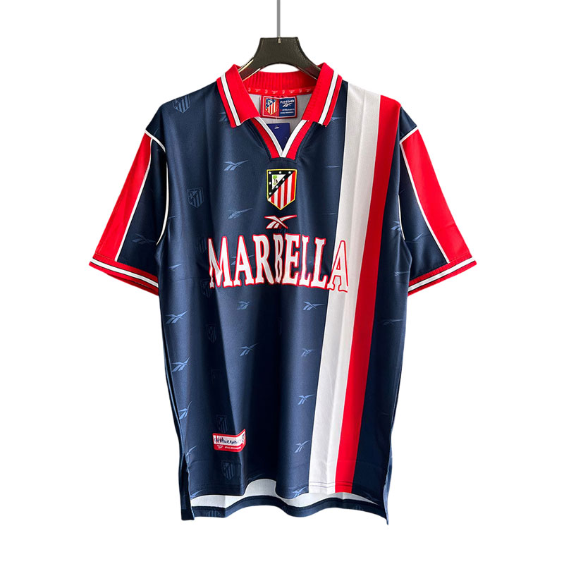 Atlético Madrid fotballdrakter borte 1998/99 retro drakt