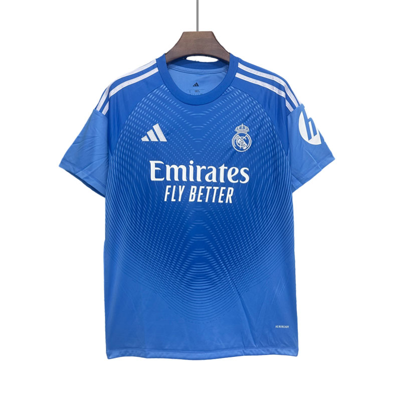 Blå Real Madrid Keeperdrakt 2025/26