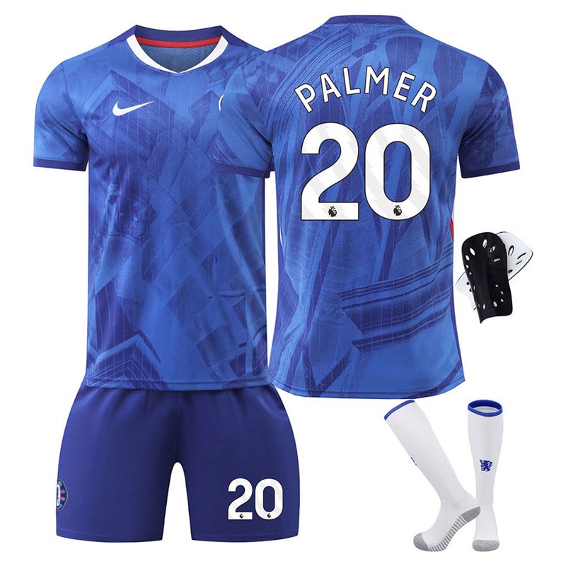 Chelsea FC 25/26 Barn Hjemmedrakt Sett – Palmer #20 og Shorts inkludert