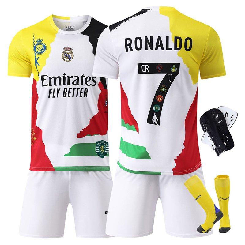 Ronaldo 7 fotballdrakt for barn og voksne limited edition