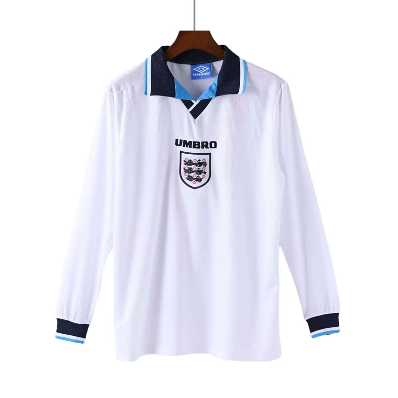 England 1996 Langermet Hjemmedrakt – Kjøp Nå