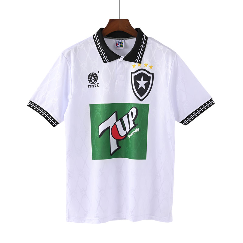 Fotballdrakter Botafogo Bortedrakt 1995 Retro Kortermet - Hvit