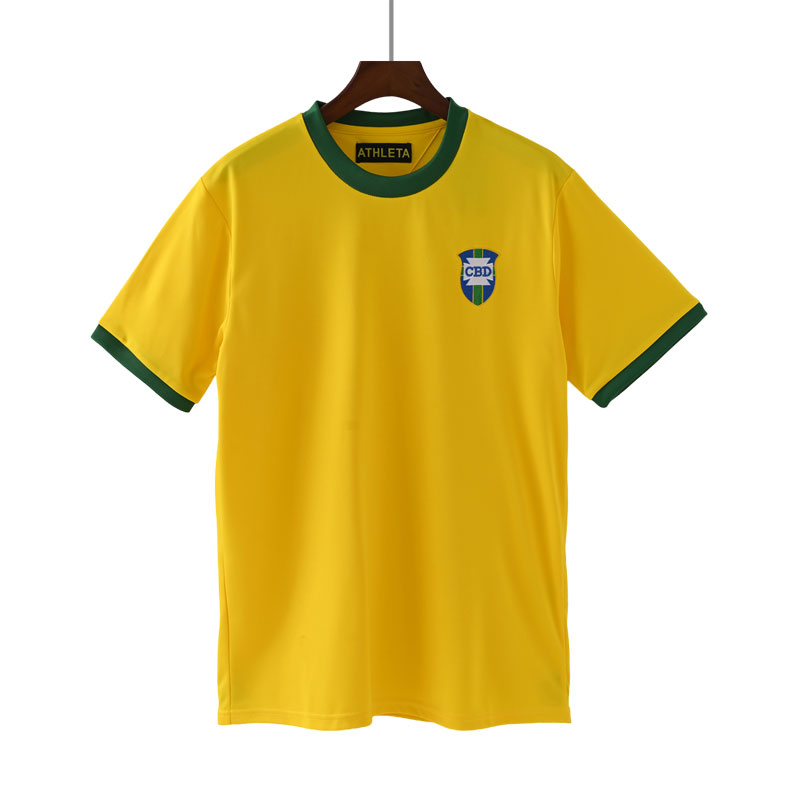 Fotballdrakter Brasil Retro Hjemmedrakt VM 1970