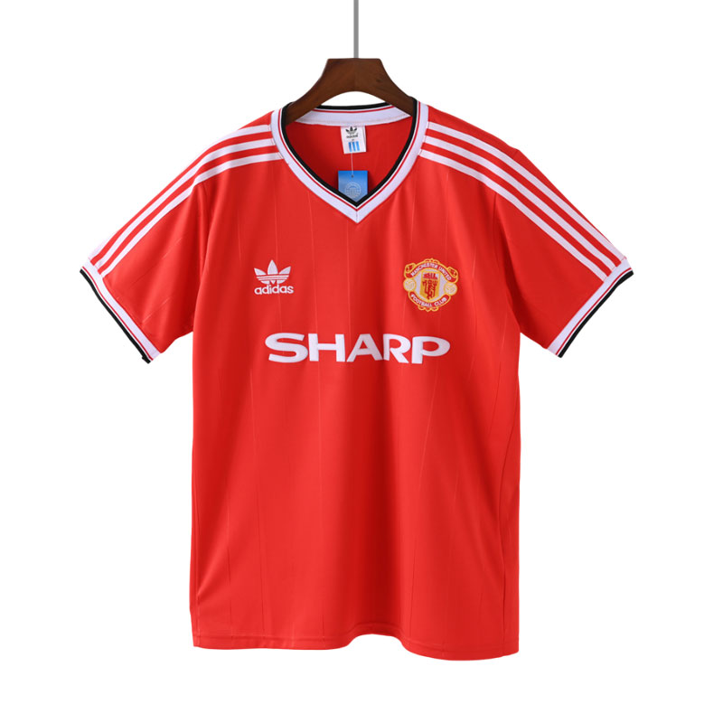 Fotballdrakter Manchester United Hjemmedrakt Retro 1983-84