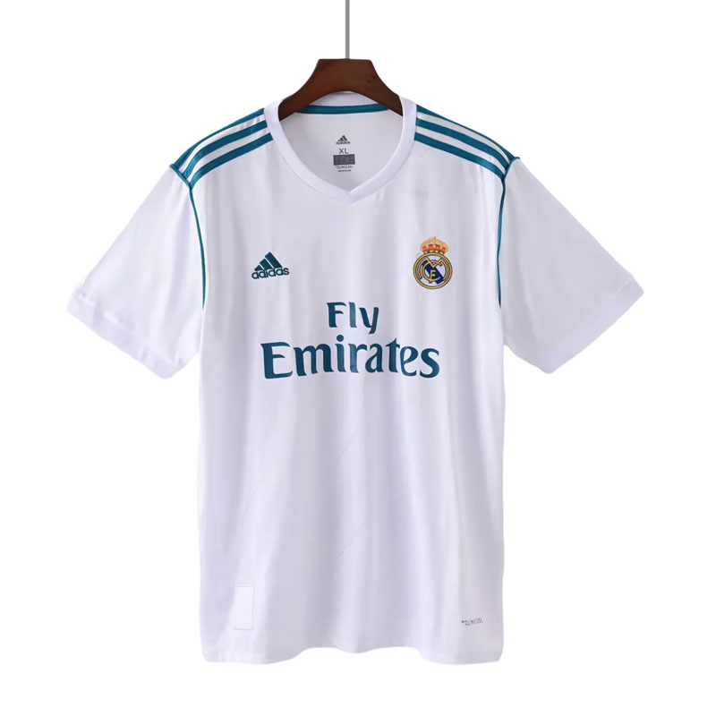 Hvit retro hjemmedrakt Real Madrid 2017/18 sesong