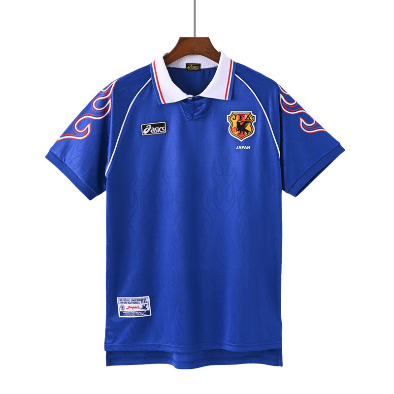 Japansk landslagsdrakt retro kortermet 1998 hjemmedrakt