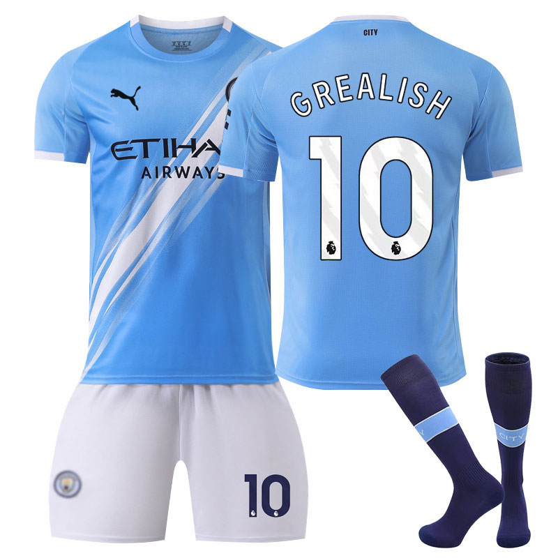 Manchester City Hjemmedraktsett 2025/26 Grealish 10 på Ryggen