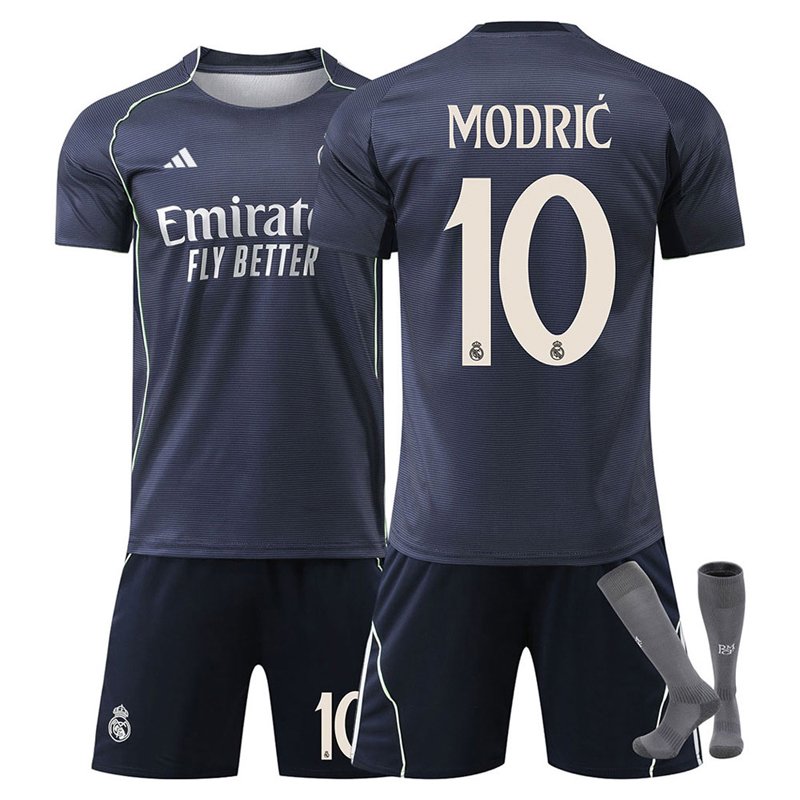 Modrić 10 Real Madrid Bortedraktsett 2025/26 Herre